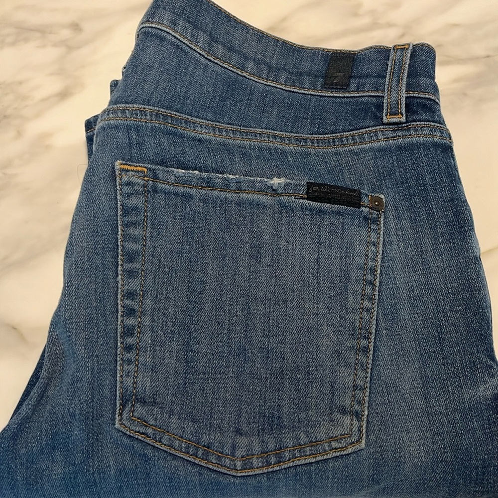 Men’s seven for all mankind jeans slimy fit. Size 34